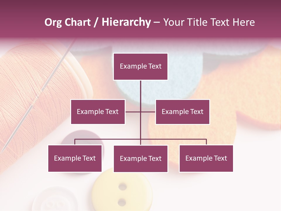 Textile Kit Sewing PowerPoint Template