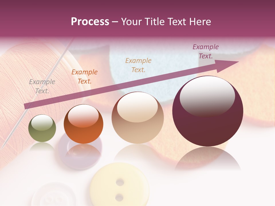 Textile Kit Sewing PowerPoint Template