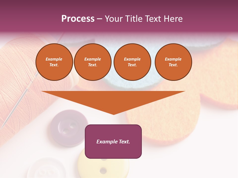 Textile Kit Sewing PowerPoint Template