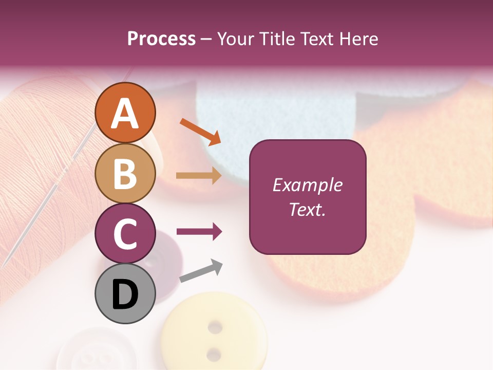 Textile Kit Sewing PowerPoint Template