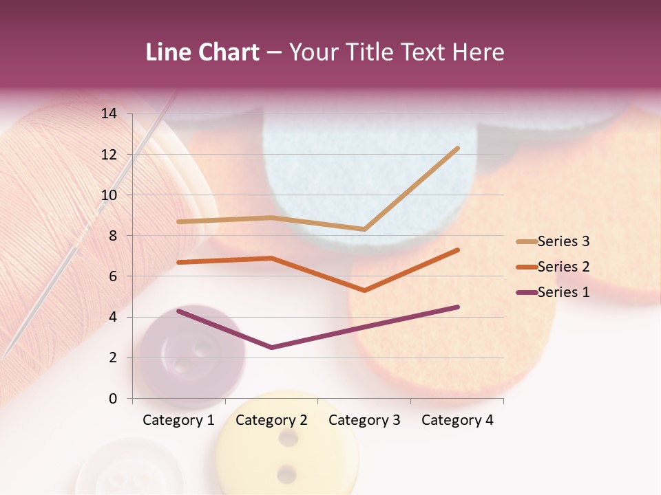 Textile Kit Sewing PowerPoint Template