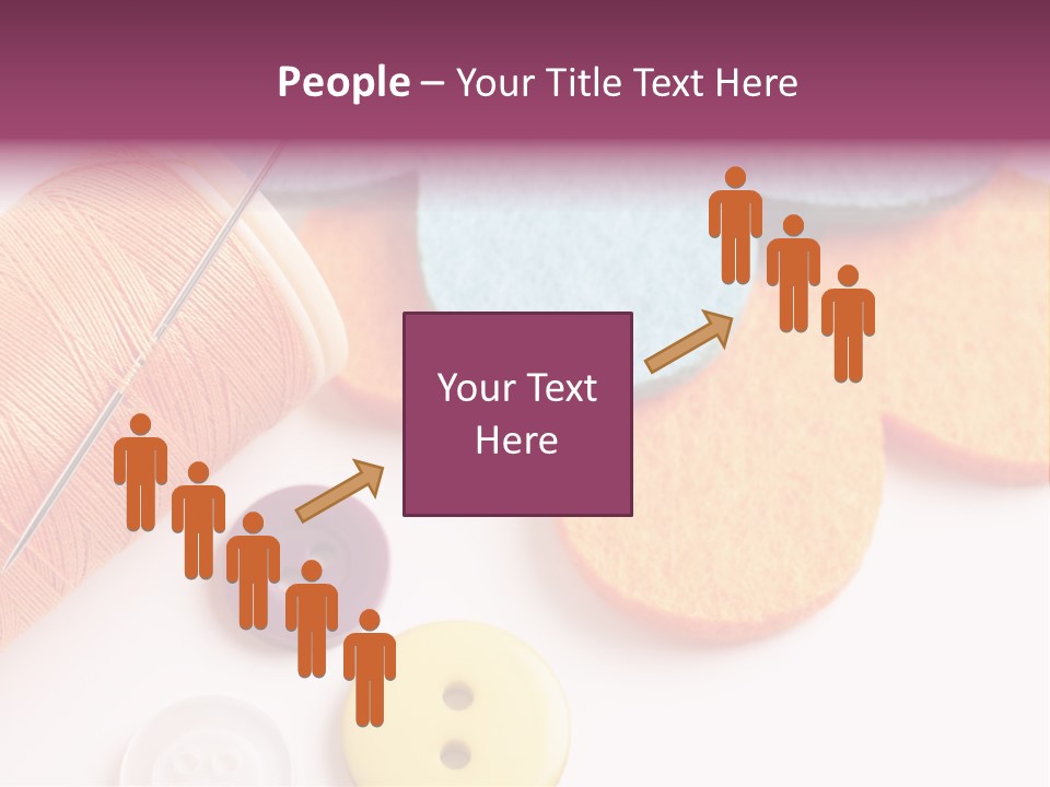 Textile Kit Sewing PowerPoint Template