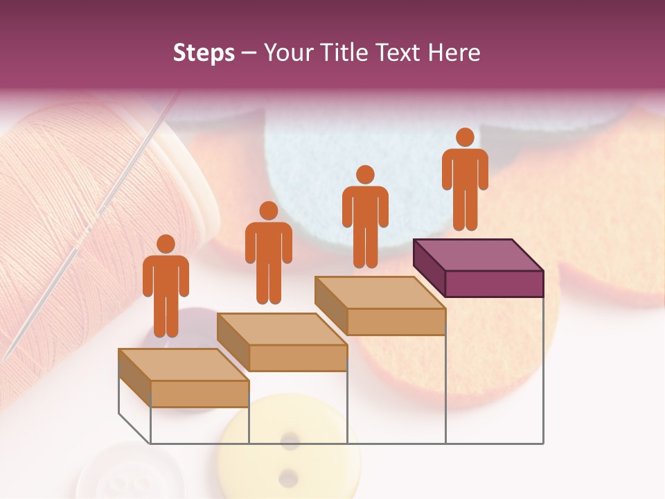 Textile Kit Sewing PowerPoint Template