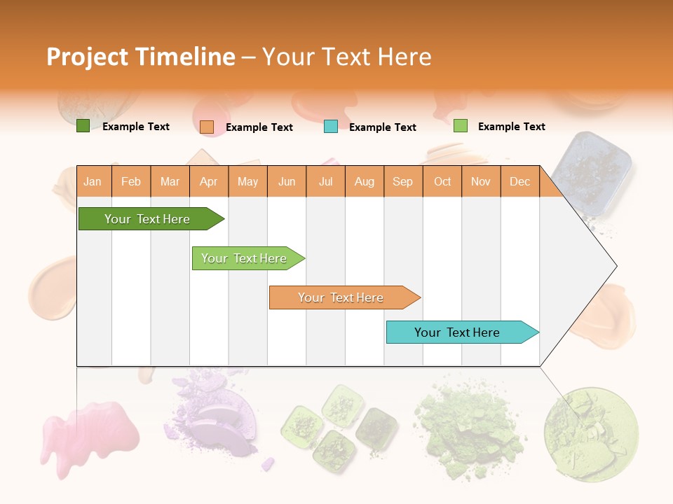 Makeup Face Powder Color PowerPoint Template