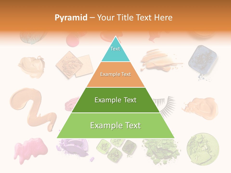 Makeup Face Powder Color PowerPoint Template