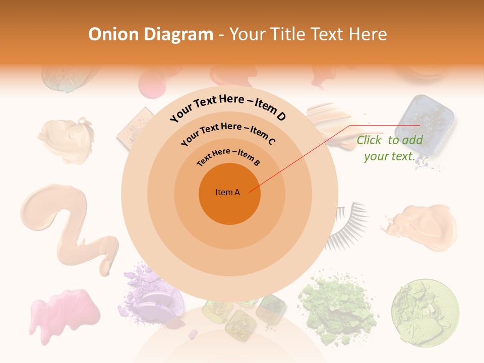 Makeup Face Powder Color PowerPoint Template