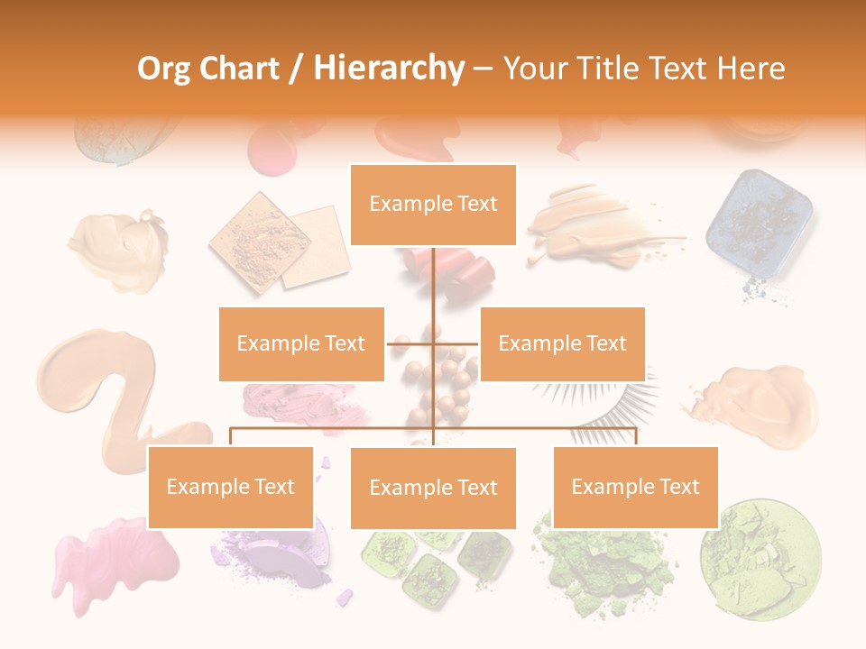 Makeup Face Powder Color PowerPoint Template