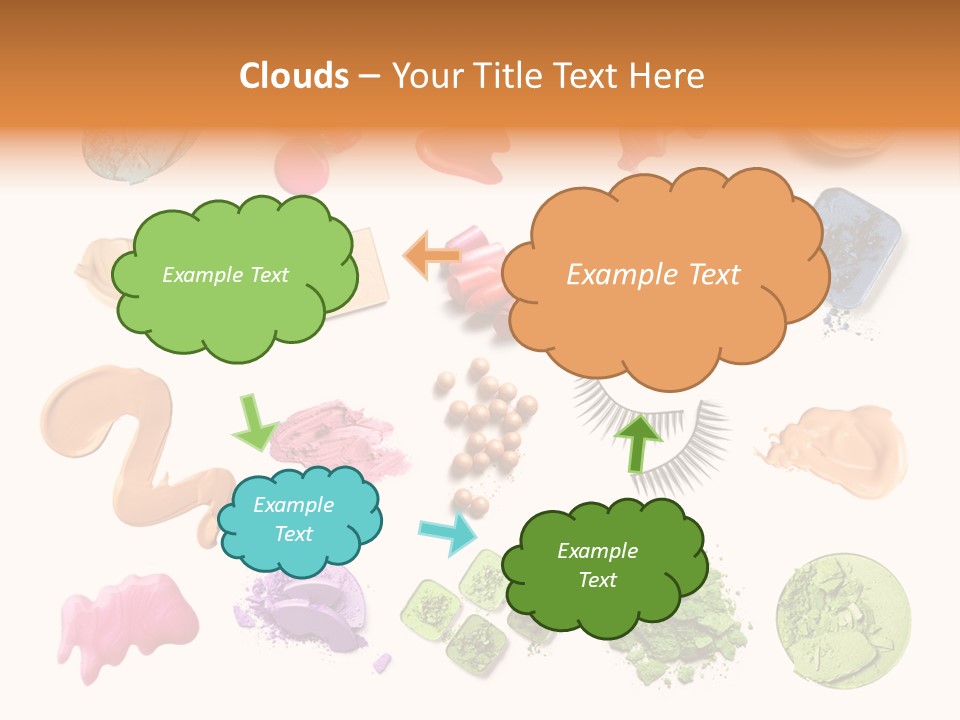 Makeup Face Powder Color PowerPoint Template