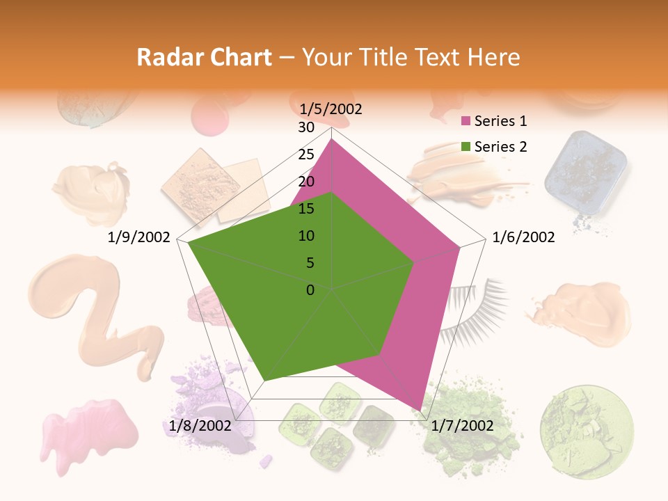 Makeup Face Powder Color PowerPoint Template