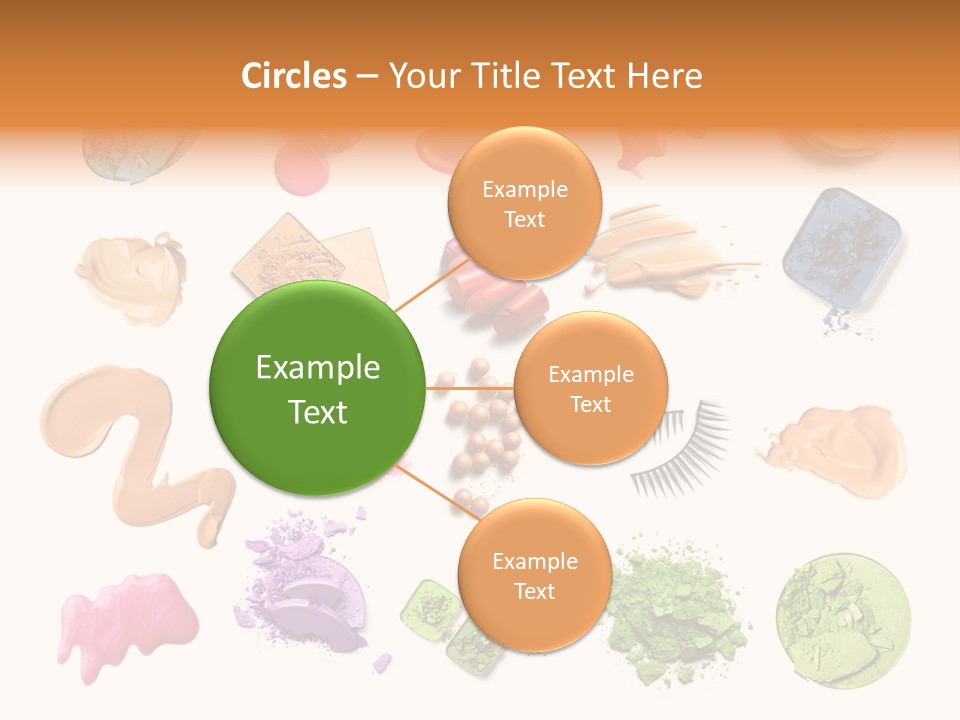 Makeup Face Powder Color PowerPoint Template