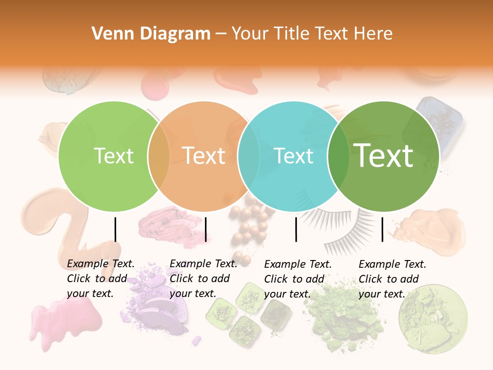 Makeup Face Powder Color PowerPoint Template