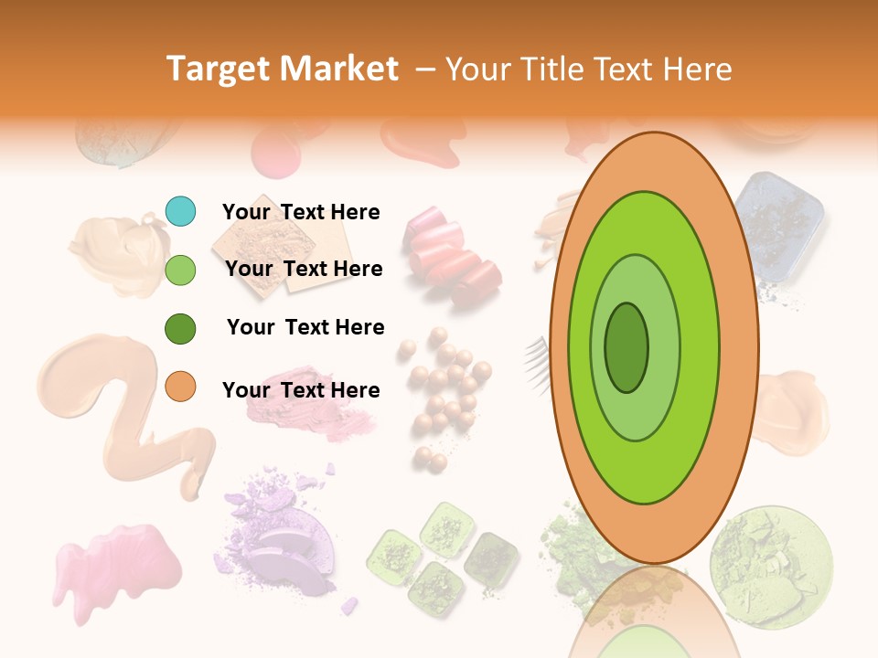 Makeup Face Powder Color PowerPoint Template