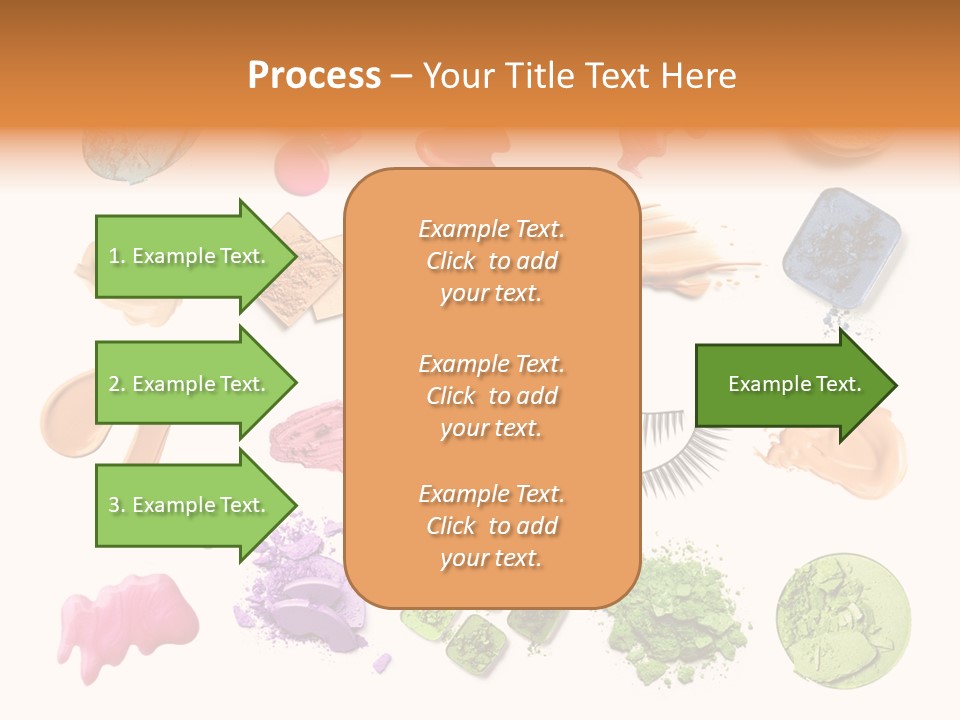 Makeup Face Powder Color PowerPoint Template