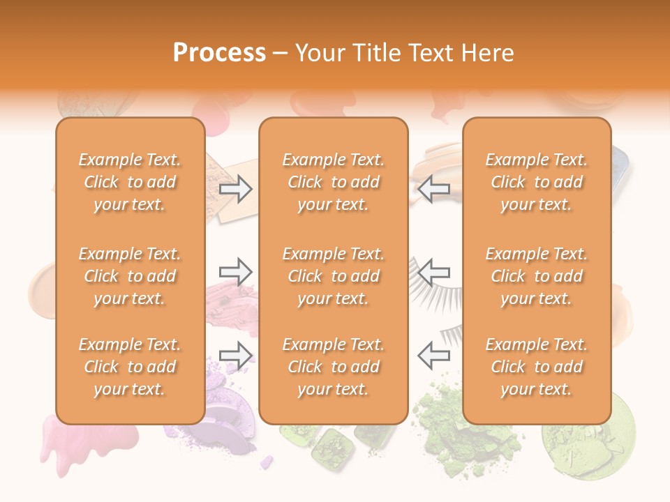 Makeup Face Powder Color PowerPoint Template