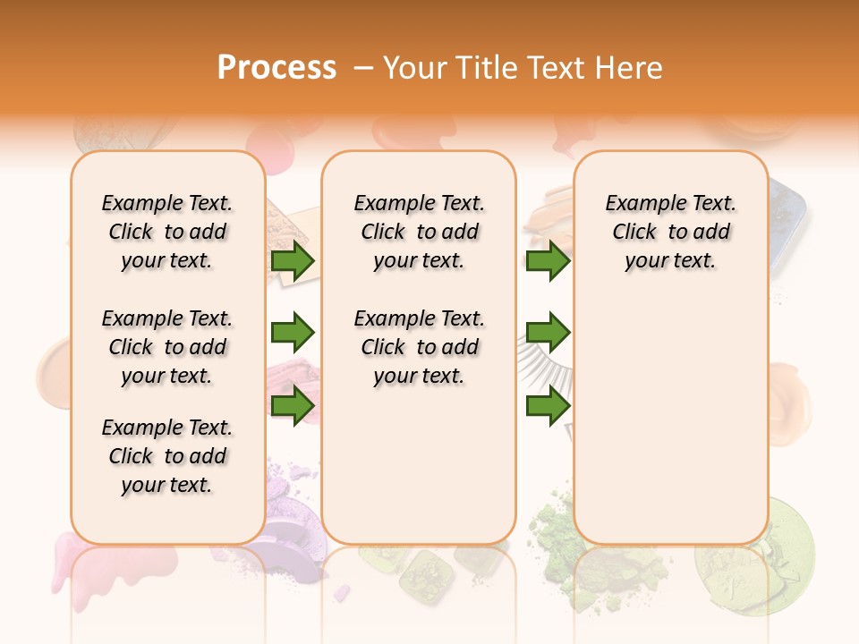 Makeup Face Powder Color PowerPoint Template