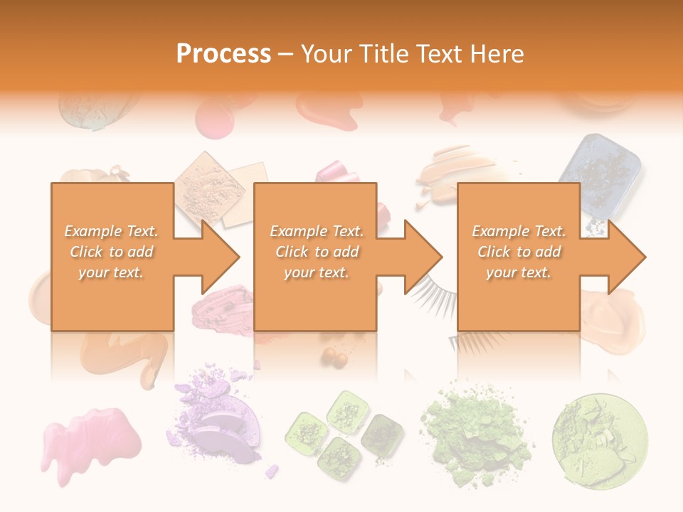 Makeup Face Powder Color PowerPoint Template