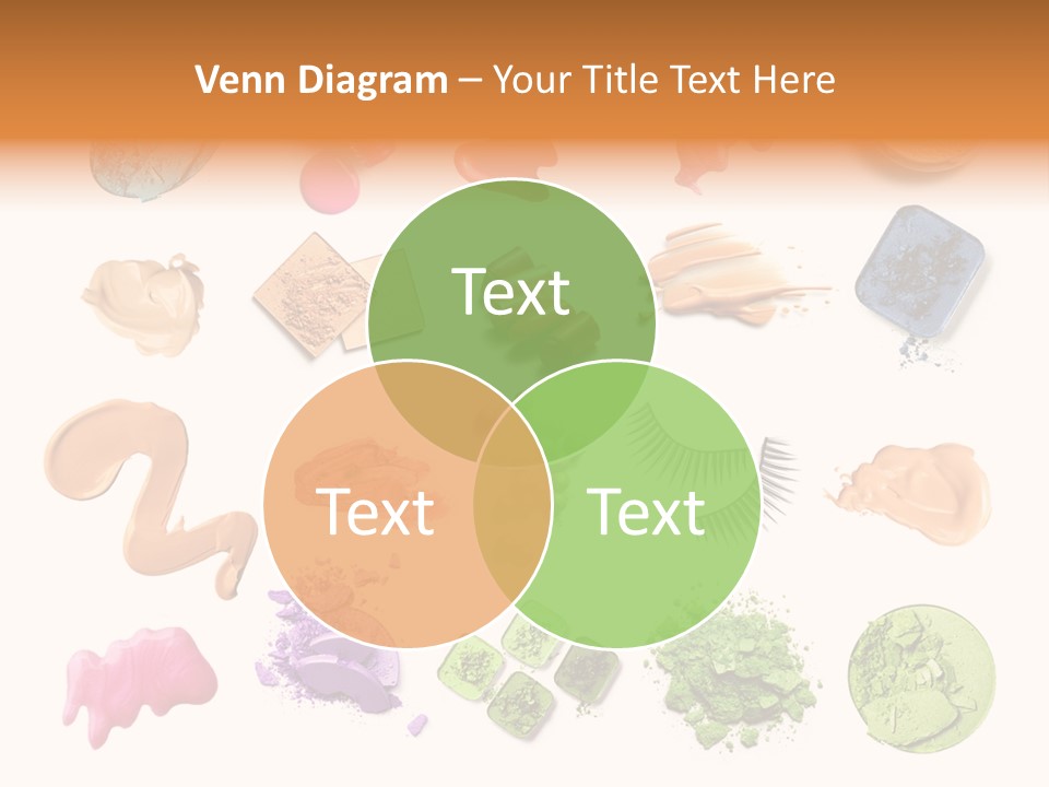 Makeup Face Powder Color PowerPoint Template