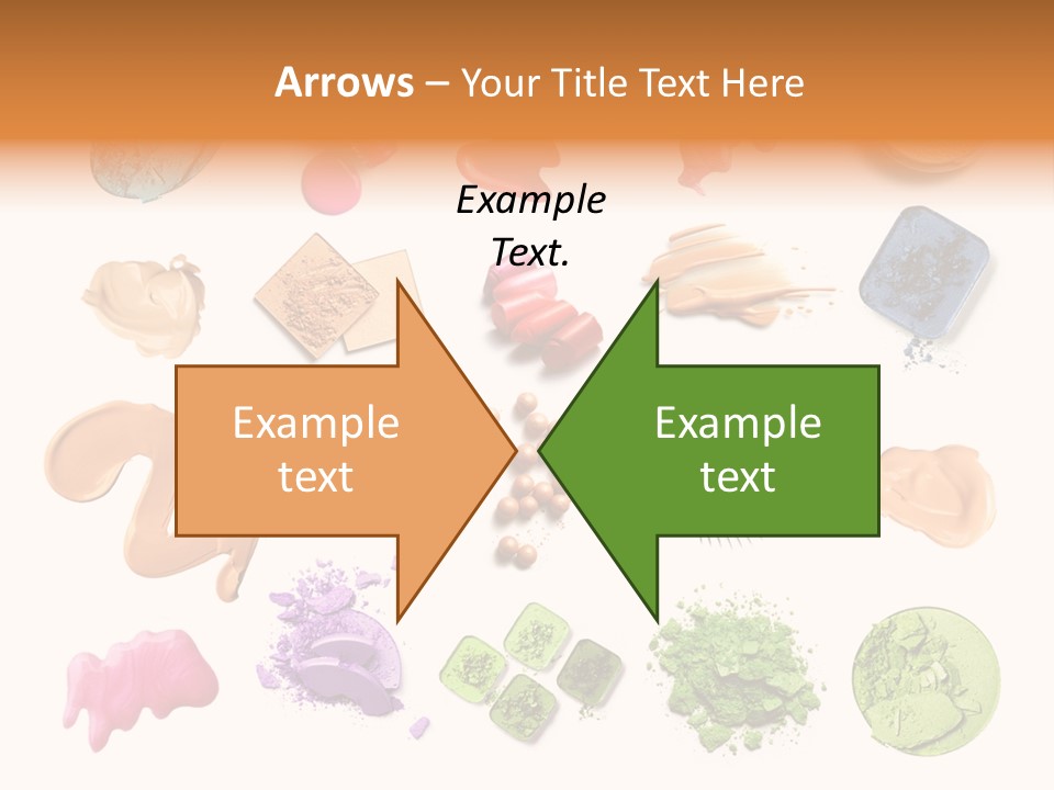 Makeup Face Powder Color PowerPoint Template