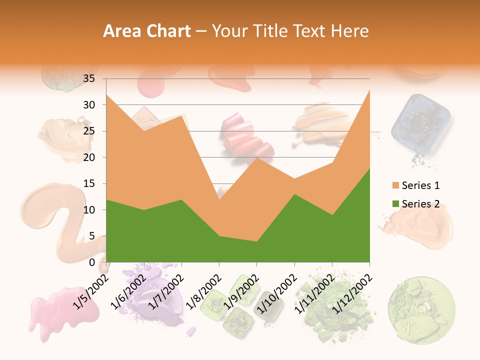 Makeup Face Powder Color PowerPoint Template
