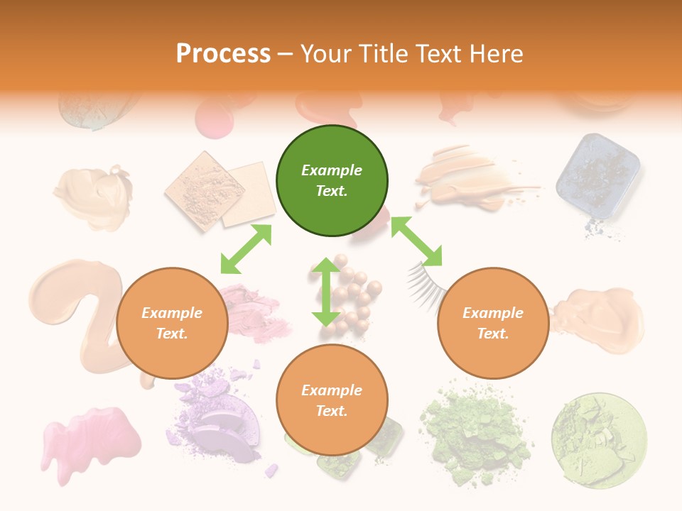 Makeup Face Powder Color PowerPoint Template