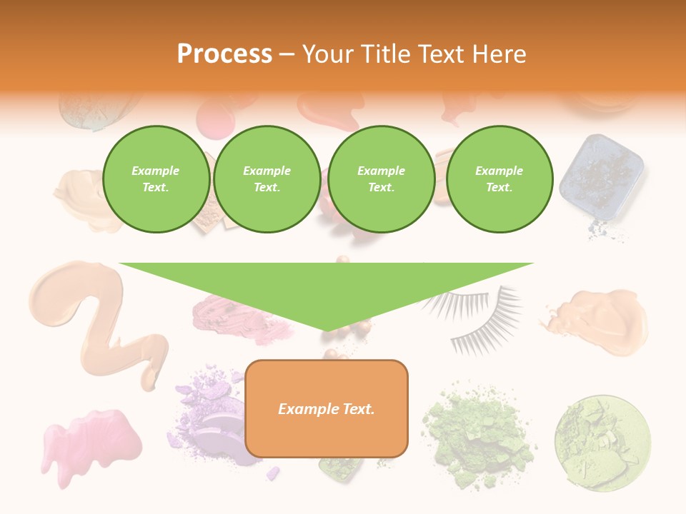 Makeup Face Powder Color PowerPoint Template