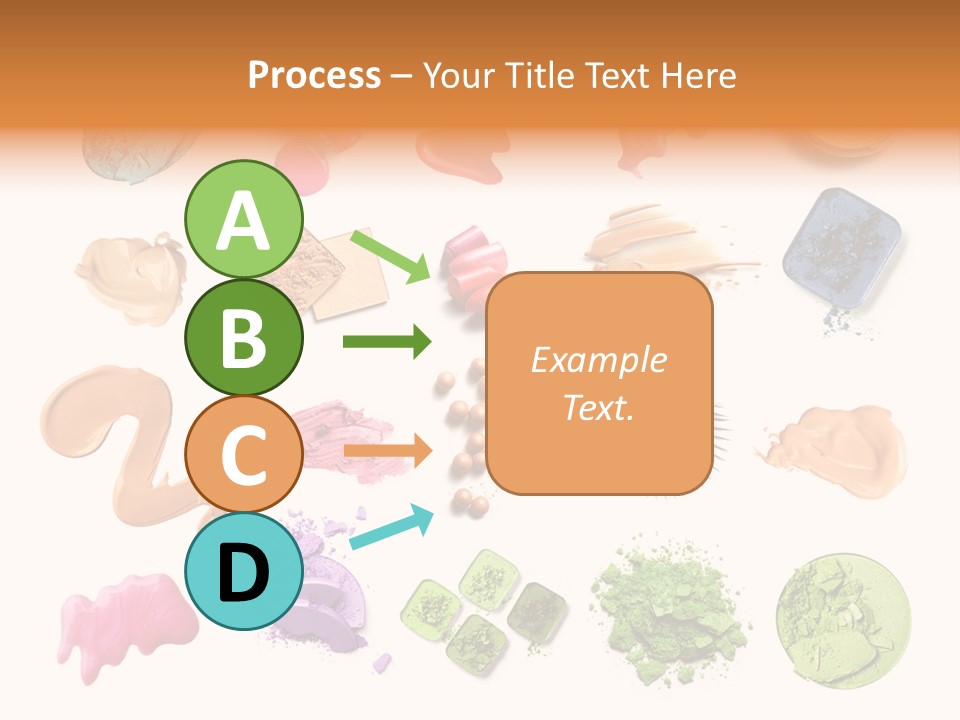Makeup Face Powder Color PowerPoint Template