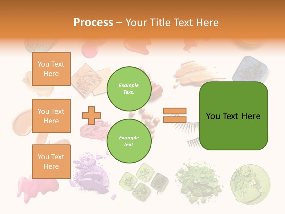 Makeup Face Powder Color PowerPoint Template
