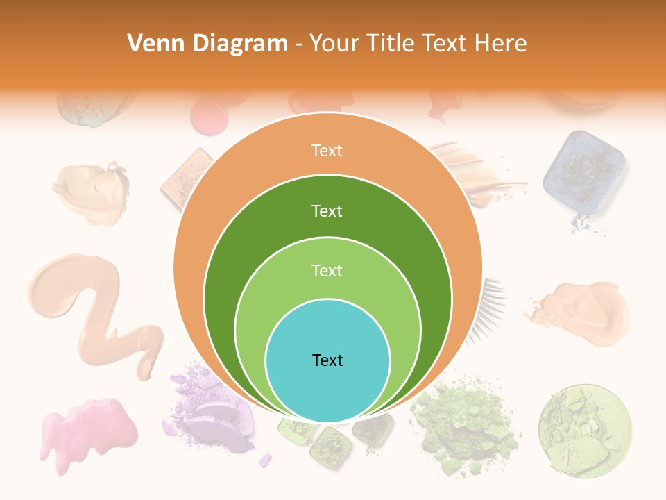 Makeup Face Powder Color PowerPoint Template