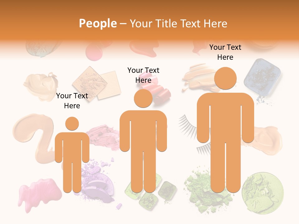 Makeup Face Powder Color PowerPoint Template