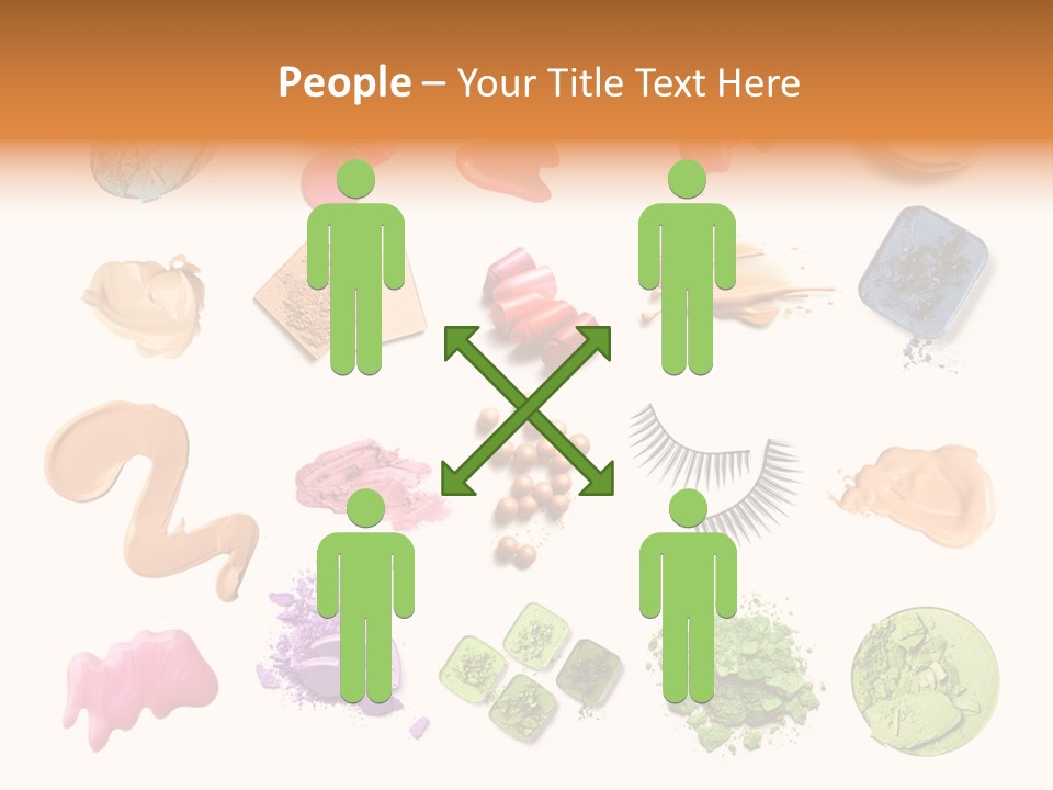 Makeup Face Powder Color PowerPoint Template