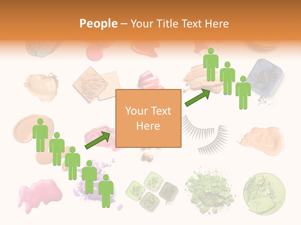 Makeup Face Powder Color PowerPoint Template