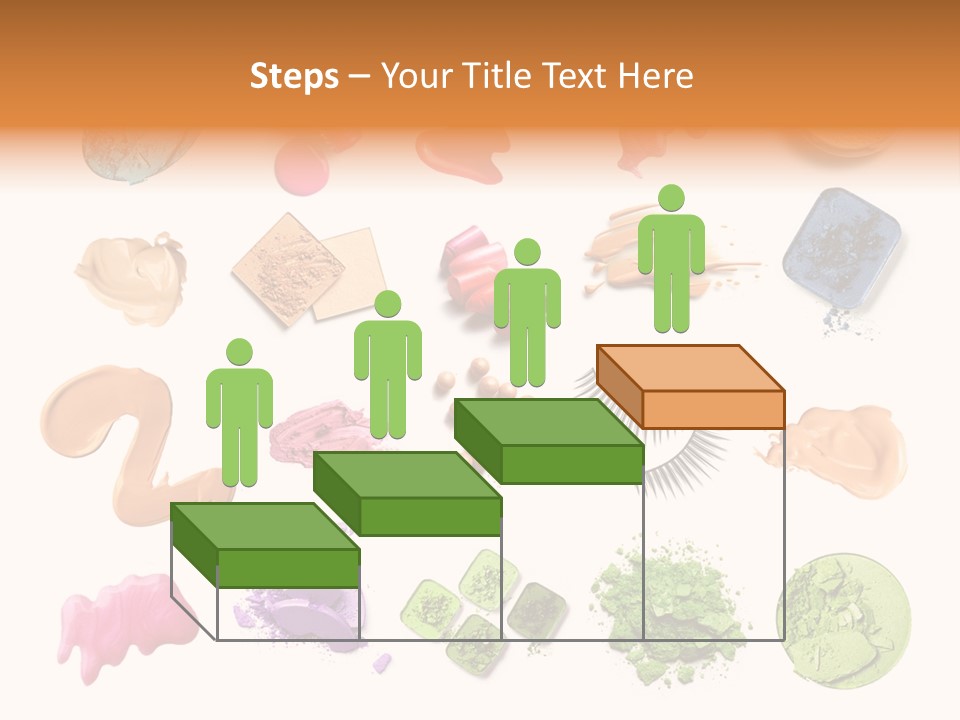 Makeup Face Powder Color PowerPoint Template