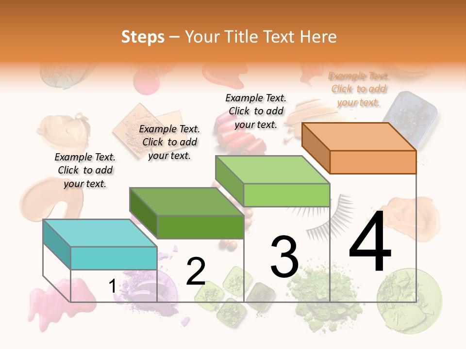 Makeup Face Powder Color PowerPoint Template