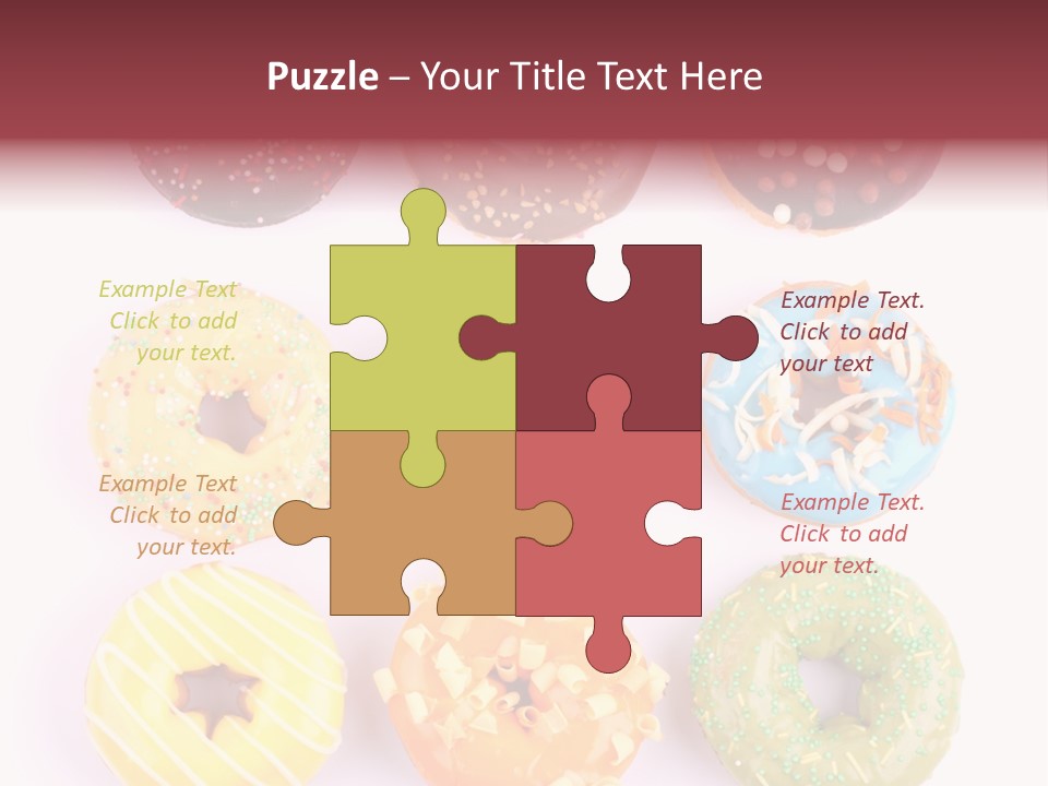 Sprinkles Pastry Icing PowerPoint Template