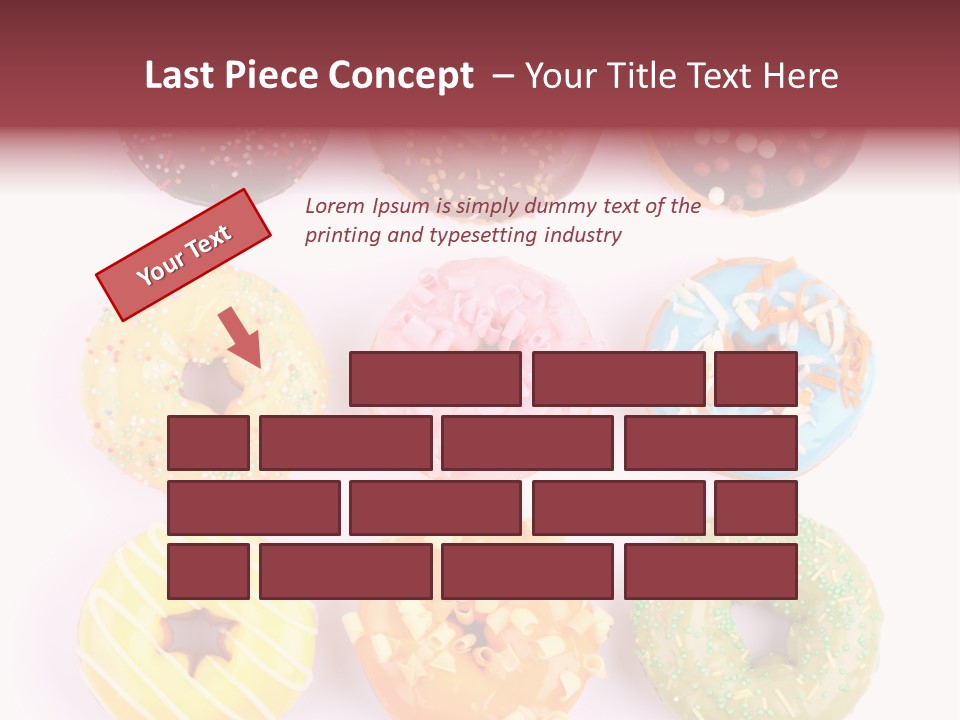 Sprinkles Pastry Icing PowerPoint Template
