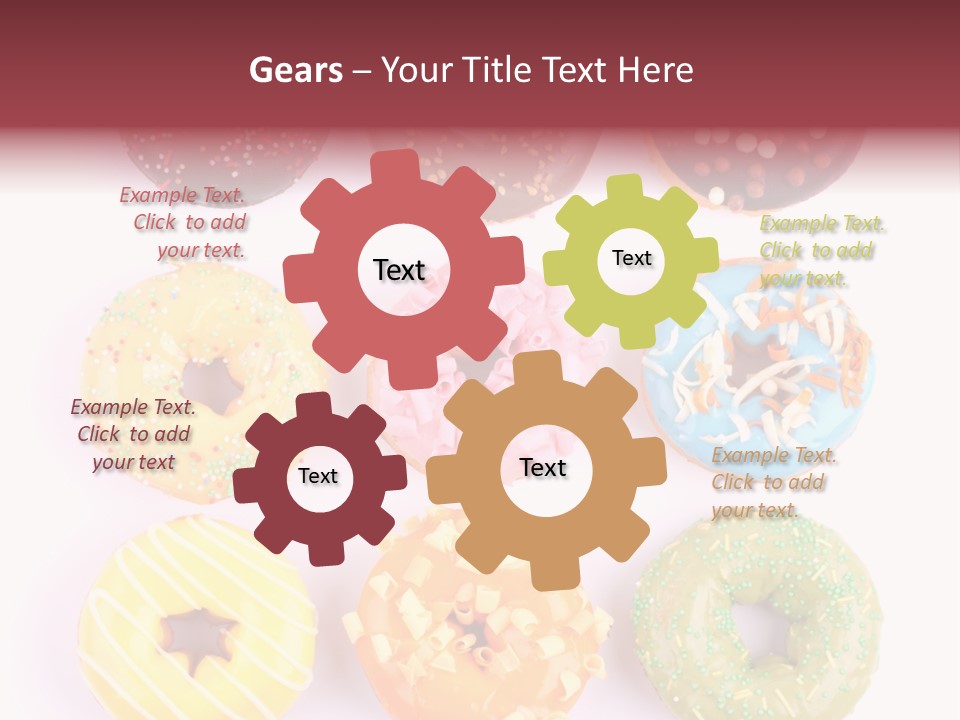 Sprinkles Pastry Icing PowerPoint Template