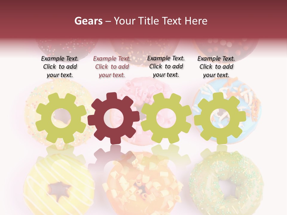 Sprinkles Pastry Icing PowerPoint Template