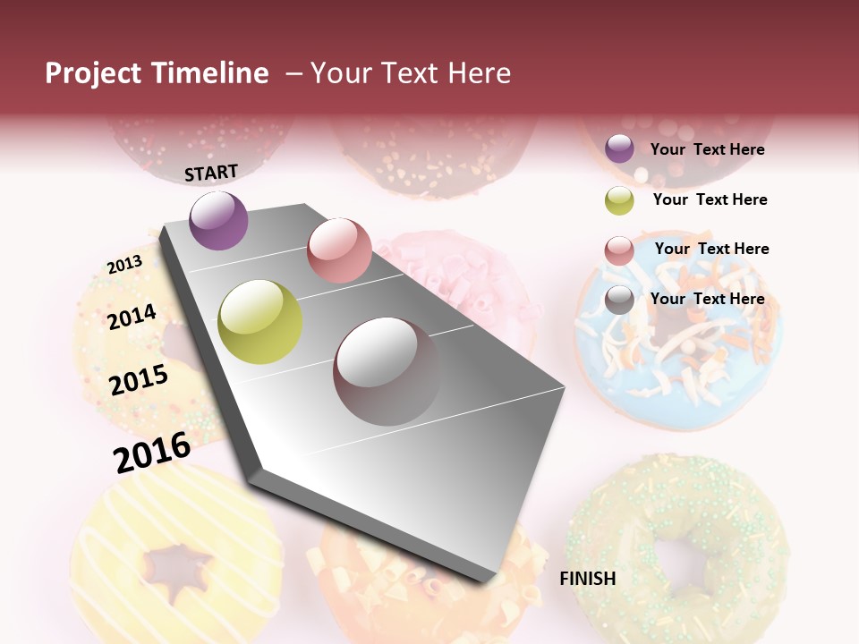 Sprinkles Pastry Icing PowerPoint Template