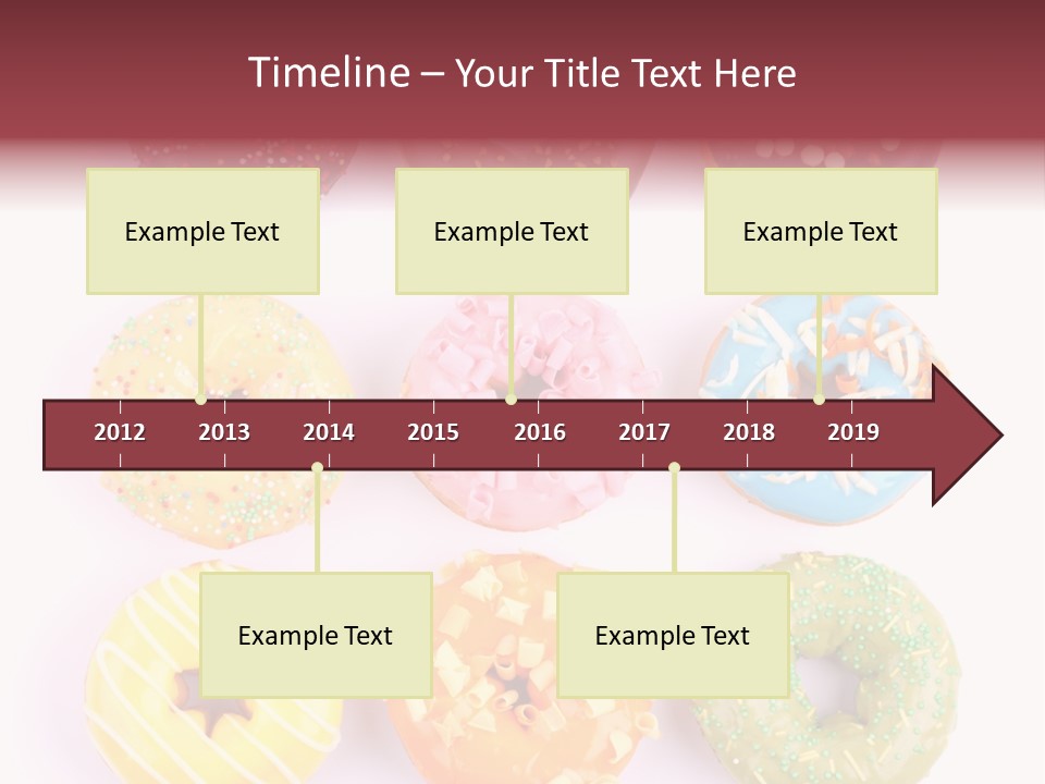 Sprinkles Pastry Icing PowerPoint Template