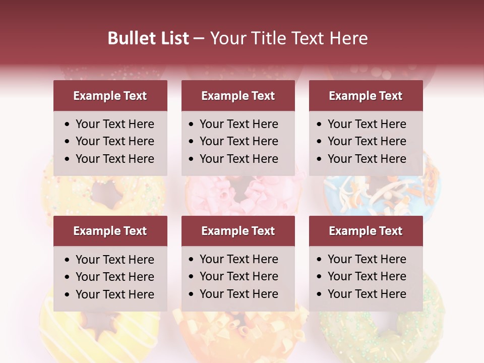 Sprinkles Pastry Icing PowerPoint Template