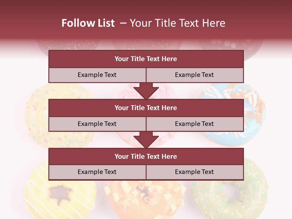 Sprinkles Pastry Icing PowerPoint Template