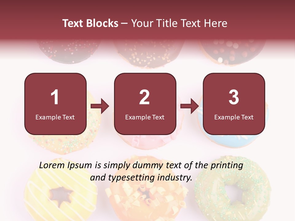 Sprinkles Pastry Icing PowerPoint Template