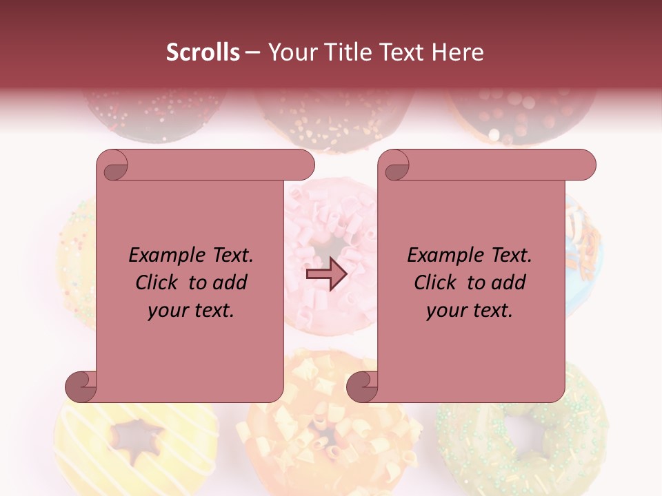 Sprinkles Pastry Icing PowerPoint Template
