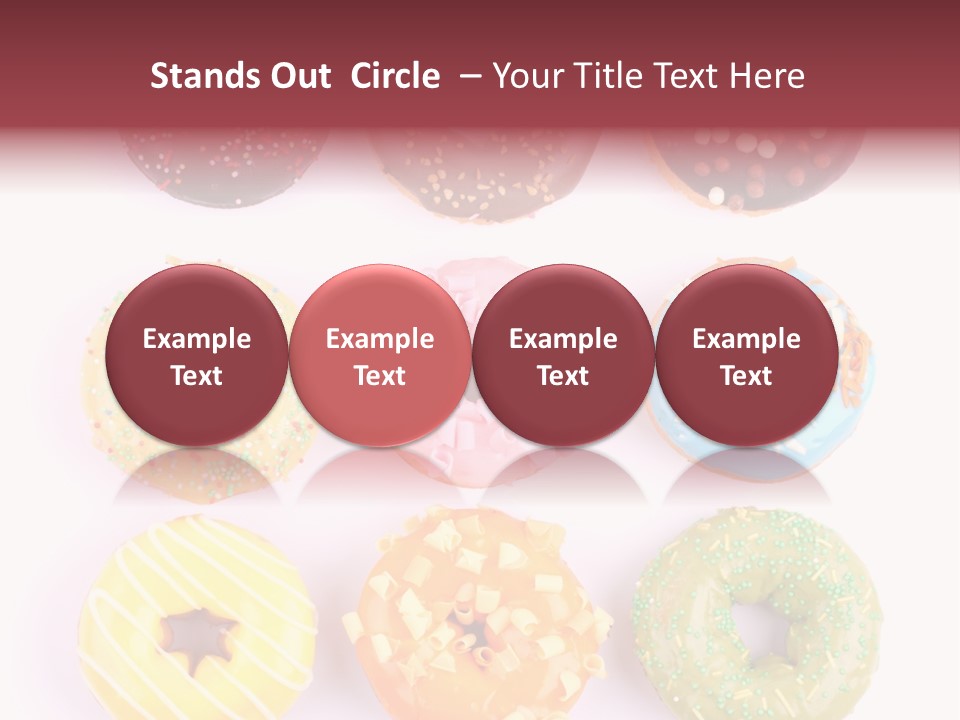 Sprinkles Pastry Icing PowerPoint Template