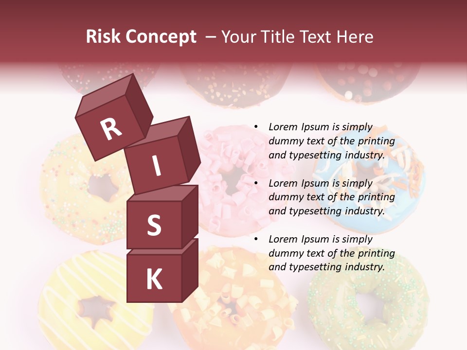 Sprinkles Pastry Icing PowerPoint Template