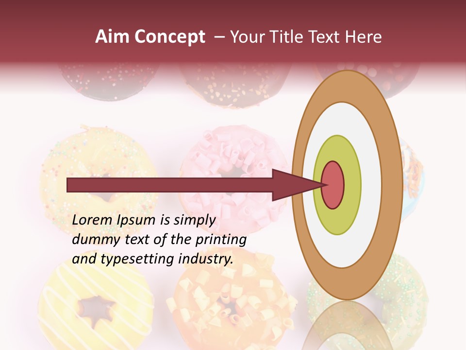 Sprinkles Pastry Icing PowerPoint Template