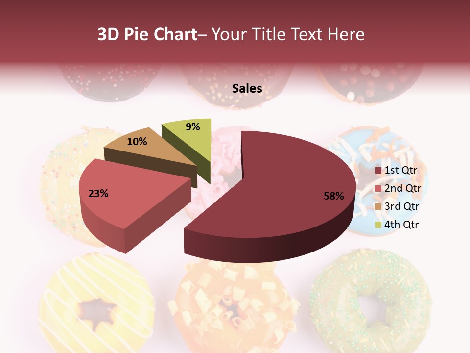 Sprinkles Pastry Icing PowerPoint Template