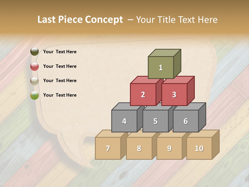 Mark Collection Sale PowerPoint Template