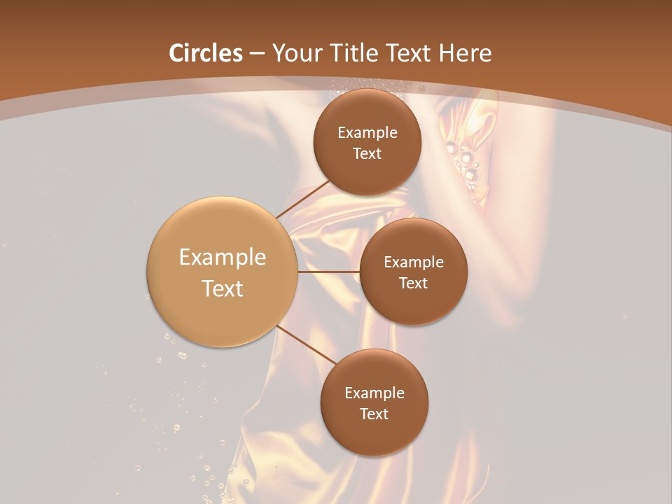 Sensual Abstract Jewelry PowerPoint Template