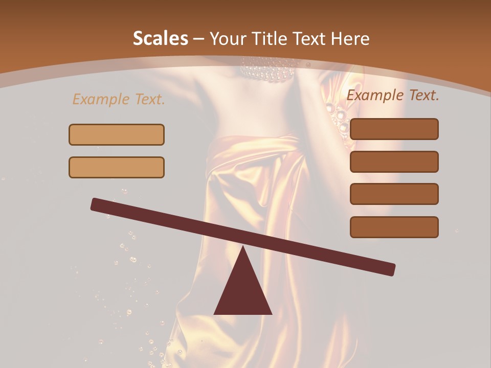Sensual Abstract Jewelry PowerPoint Template